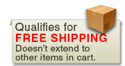 Qualifies for free shipping. Does not extend to other items in the cart.